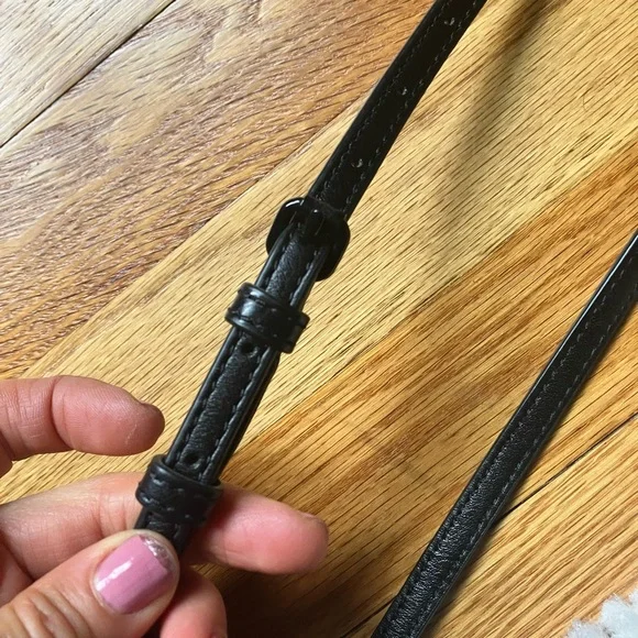 New NWT Rebecca Minkoff chevron quilted small Love crossbody black bag purse - Picture 13 of 16